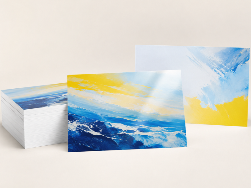 Marketing materials from Print With Design
