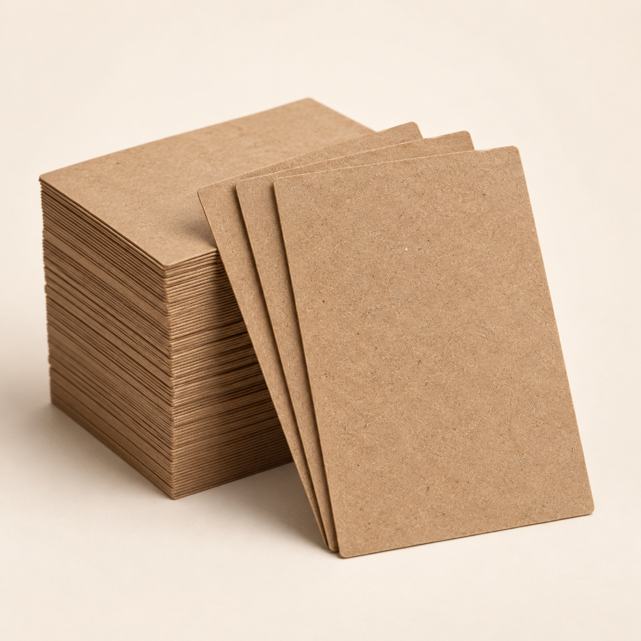Brown Kraft Trading Cards